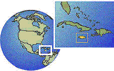 jamaica map